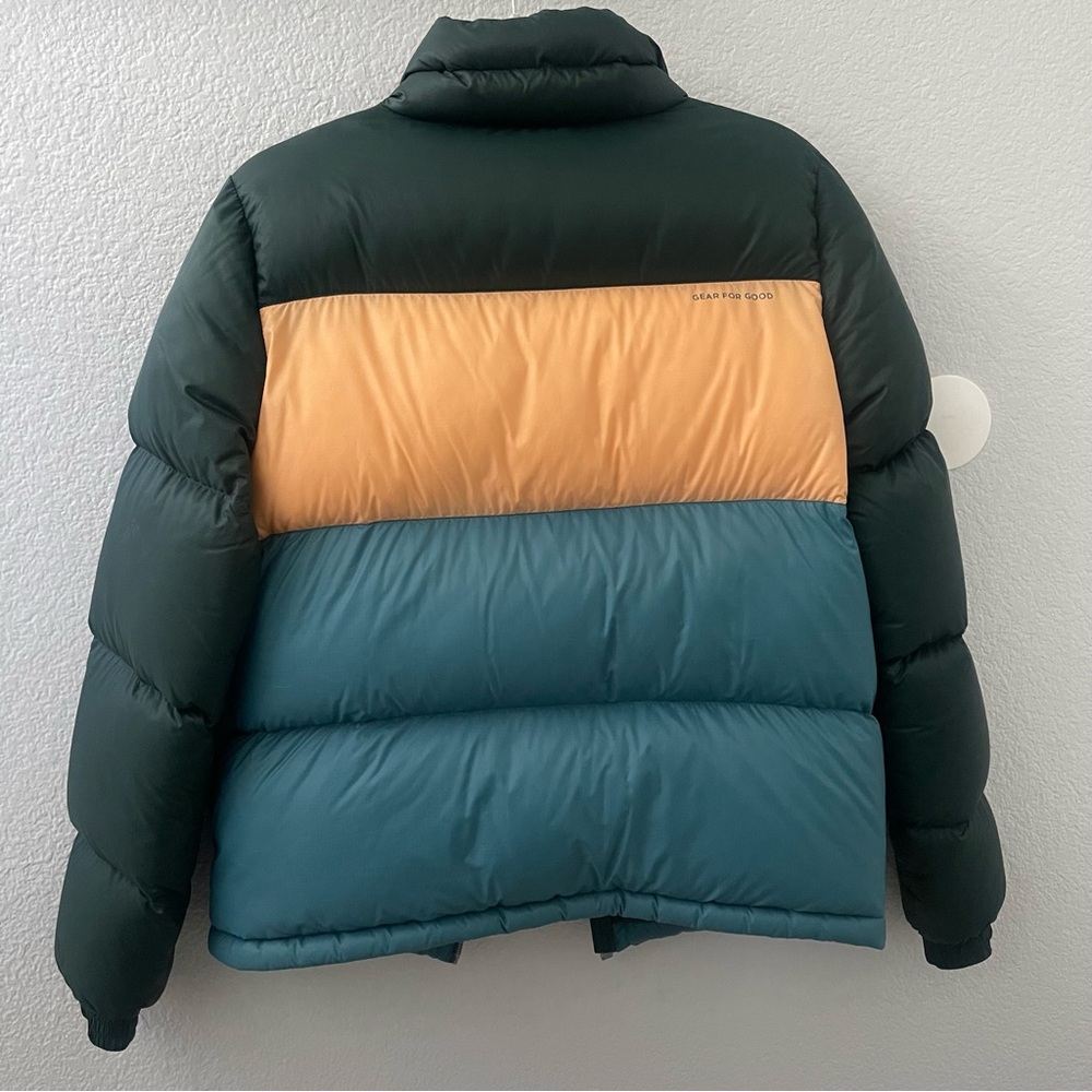Cotopaxi Multicolor Puffer Jacket - Green, Orange, Blue - Picture 5 of 7